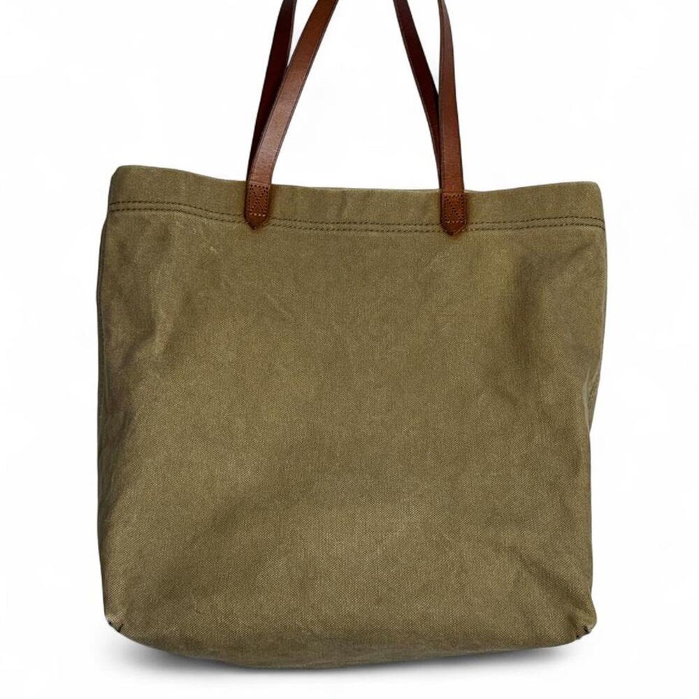Womens madewell transport tote olive